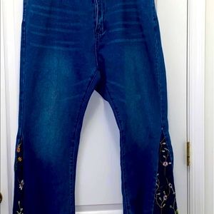 Woman's plus size jeans